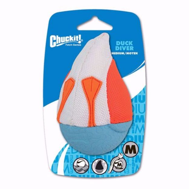 Picture of Chuckit!® Amphibious Duck Diver dog toy (M)