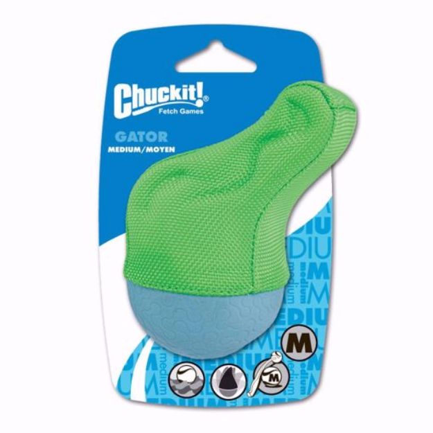 Picture of Chuckit!® Amphibious Gator – dog toy (M)