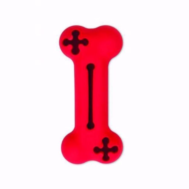 Picture of JW® Playbites Treat Bone refillable dog toy (L)